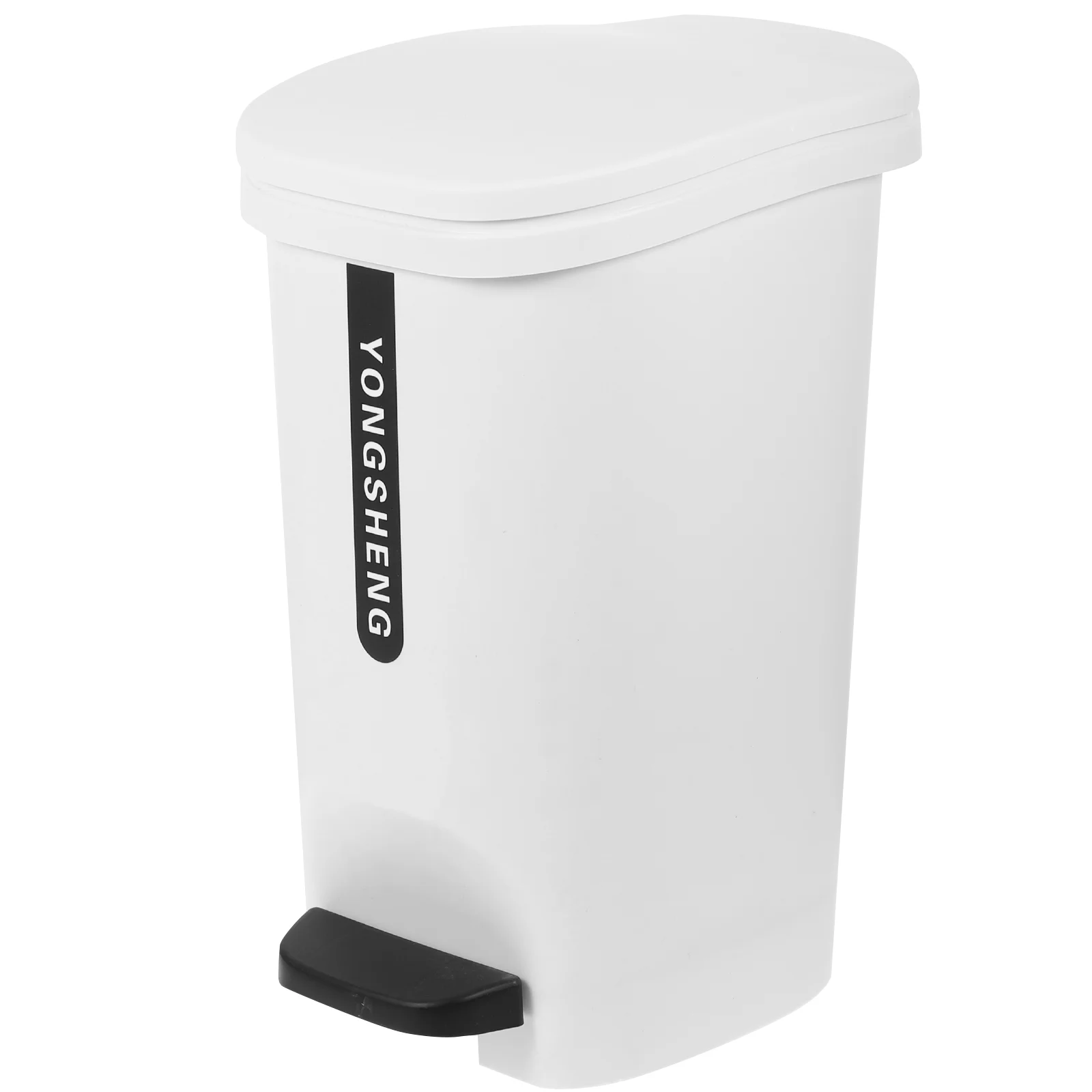 

Step Trash Can 2.6 Gallon Small Trash Can Lid Kitchen Garbage Can Kitchen Trash Can Car Garbage Can Bathroom Trash Can Lid Foot
