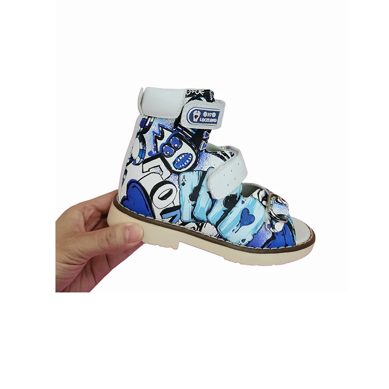 Summer Children Sandals Orthopedic Shoes For Kids Boys Printed