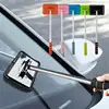Car Cleaning Brush for Front Windshield Telescopic Defogging Cleaner Metal Handle Dust Remover Tool Household Microfiber Wiper 3