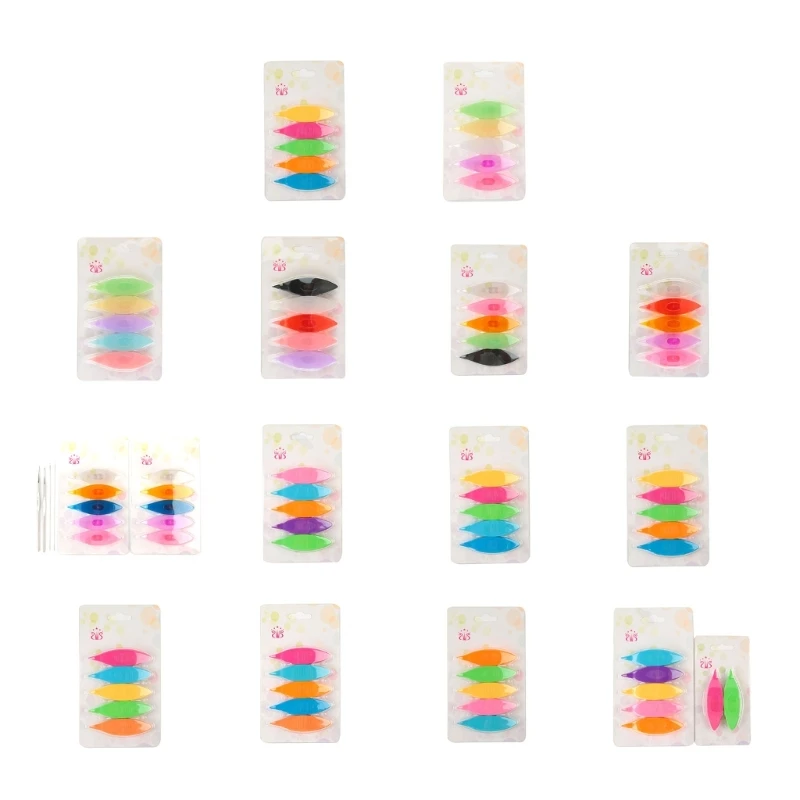 

Plastic Tatting Shuttles Weaving Tools for DIY Weaving Thread Sewing Handicrafts Dropship
