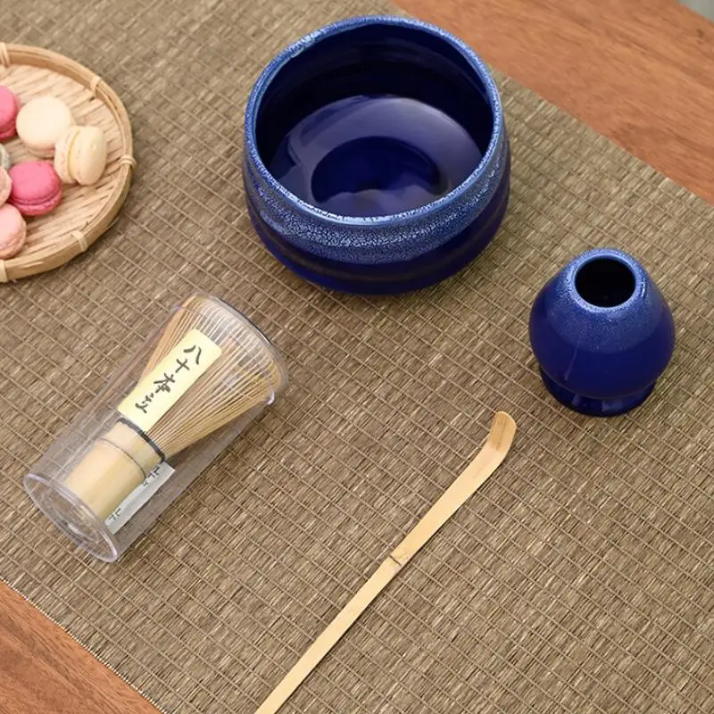 Japanese Matcha Set Safe Bamboo Whisk Teaspoon Tea Sets Indoor Beverage Shop Tea-making Tools Accessories Birthday Gifts home