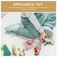 Play House Washing Machine Mini Toys for Kids Plaything Simulation of Life Small Appliances 2