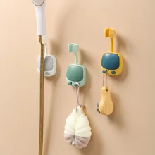 

Shower Holder Universal Not Suction Cup Shower Head Holder Punch-Free Bathroom Bracket Adjustable 360 Rotation ABS Fixed Base