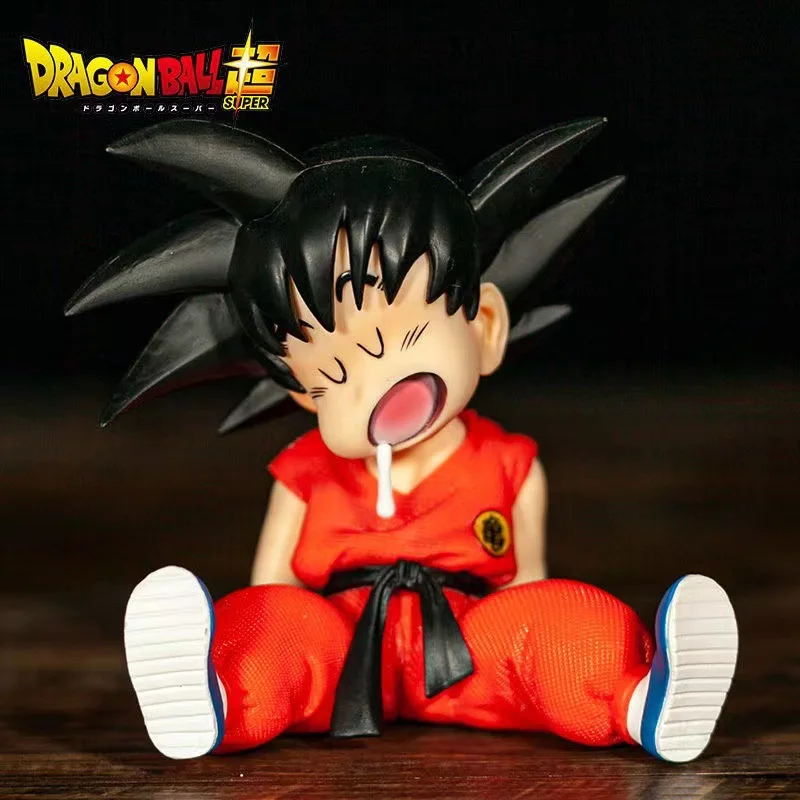 Dragon Ball 10CM Son Goku Super Saiyan Figure - PVC Q Version Toy