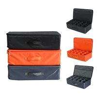 Interval For Protective Box Tool Case Lining Removable Zippered Partition File Bag 1