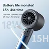 JISULIFE Mini Portable Hand Fan, 100 Wind Speeds, 5000mAh USB Battery Rechargeable, LED Digital Display, Travel,Camping,Outdoor 4