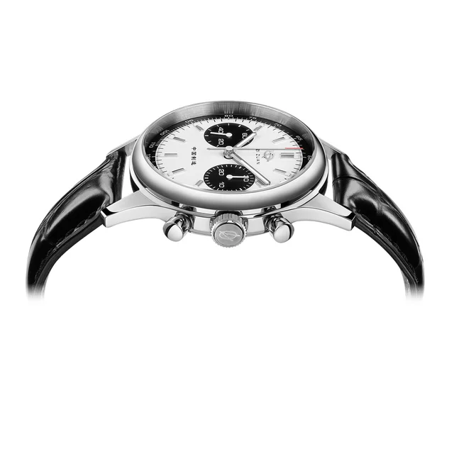 SEAKOSS-Reloj de pulsera mecánico para hombre, cronógrafo luminoso