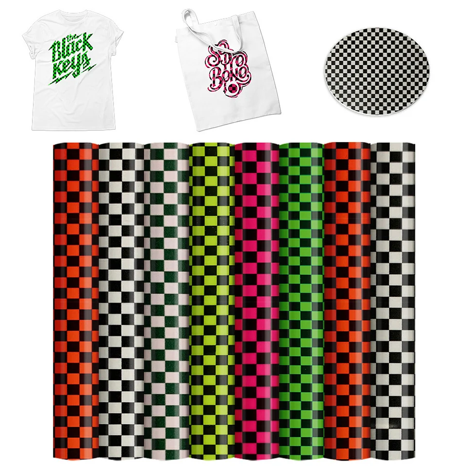 checkerboard-pattern-htv-heat-transfer-vinyl-checkered-iron-on-vinyl-htv-vinyl-for-shirts-fabrics-diy-easy-to-cut-weed-xa-002