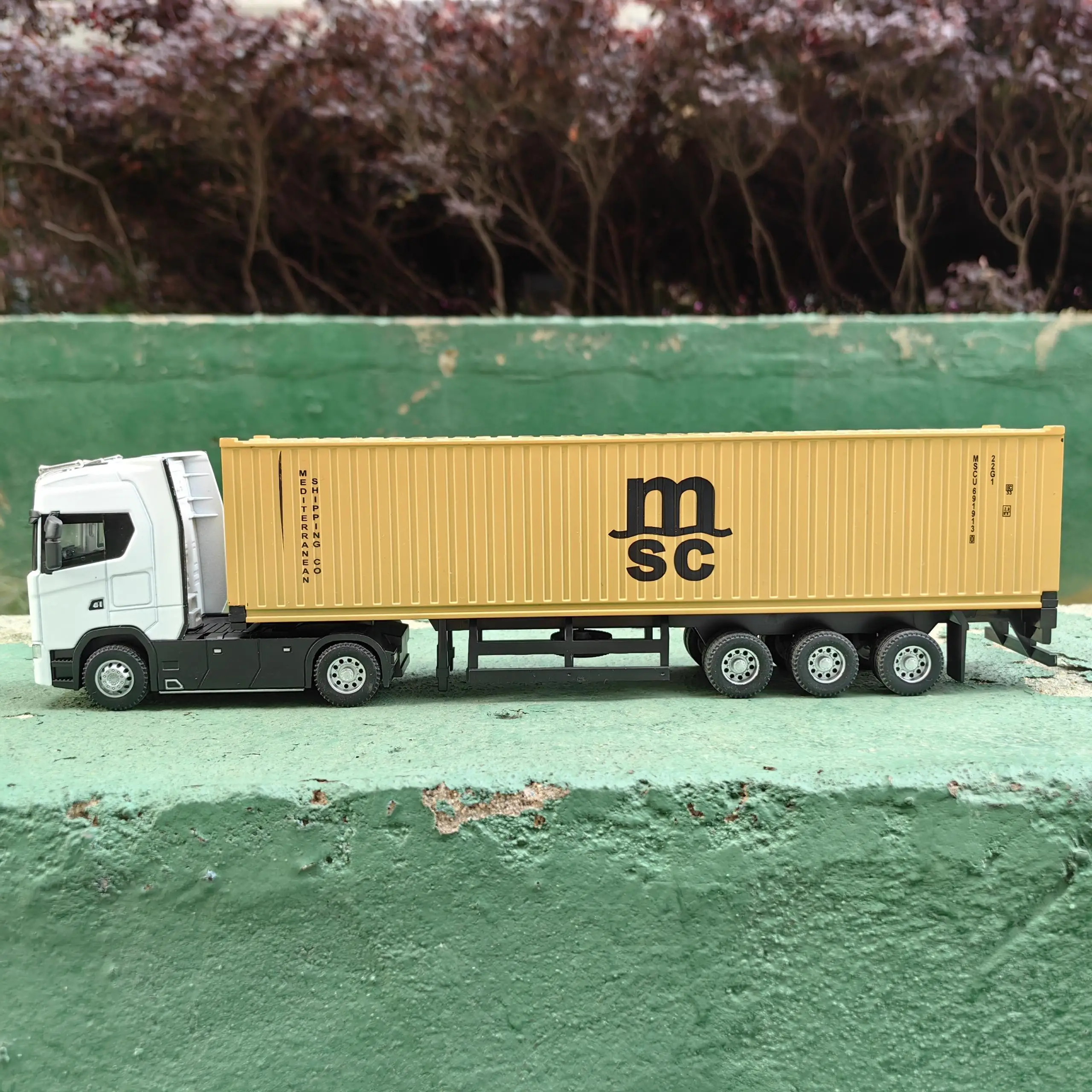 7710-1 Avec Boîte - Jouet De Camion Moulé Sous Pression, Modèle De