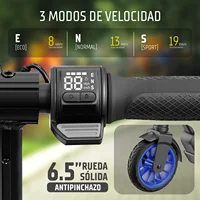 Trottinette électrique pour enfants ZWHEEL ZToy, pneus de 6,5 pouces, 150 W, autonomie de 10 km, vitesse et hauteur réglables, pour enfants de 6 à 14 ans, filles et garçons, lumières colorées, trottinette électrique pliable 4