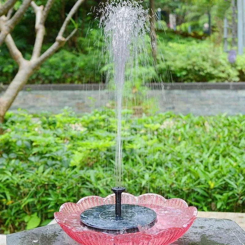 Fontaine solaire extérieure flottante 1.5w pompe piscine solaire