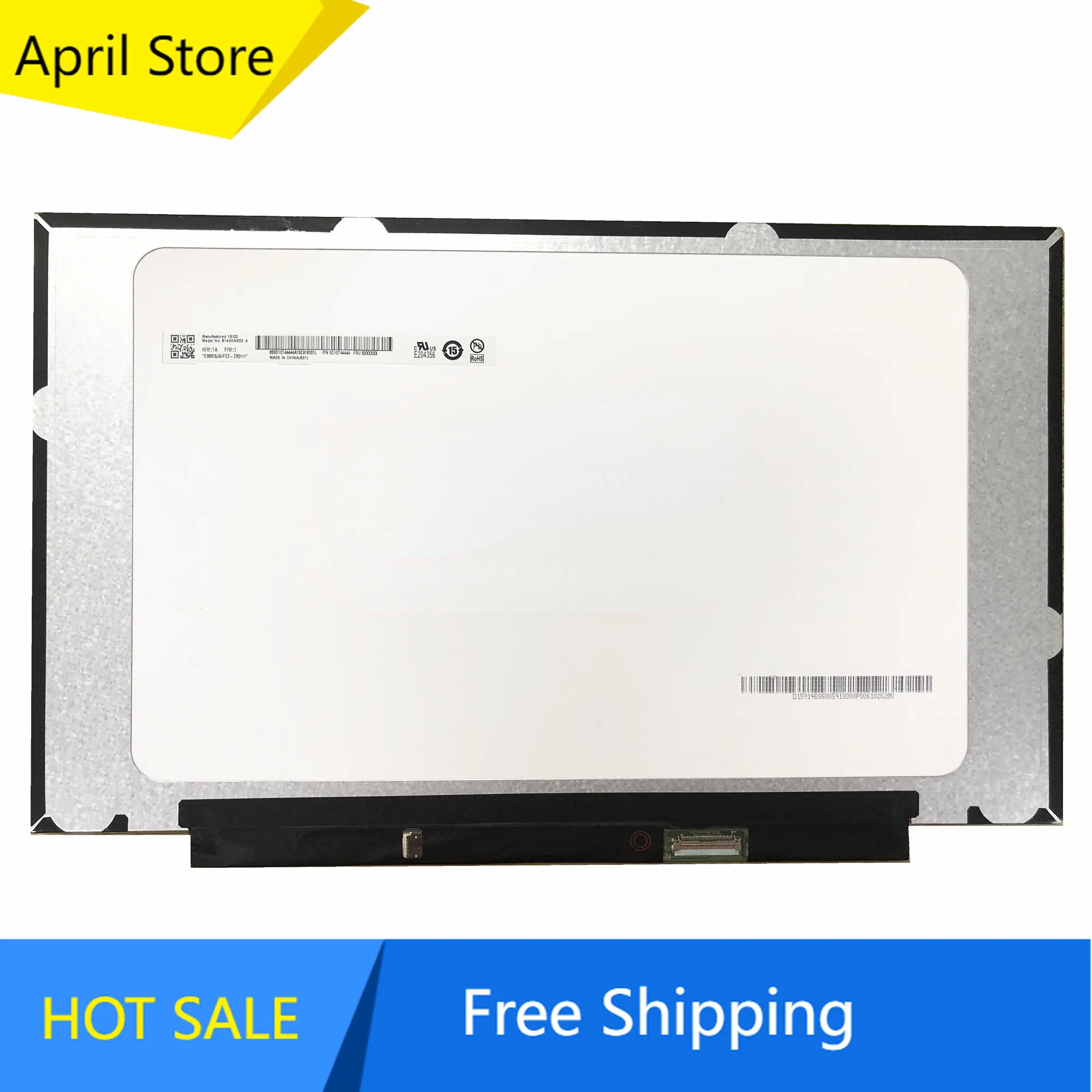 

B140HAK03.4 14.0'' Laptop LCD Touch Screen Display Matrix IPS FHD 1920X1080 EDP 40 PINS