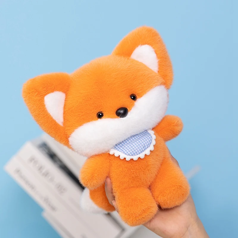 New Kawaii Animal Doll Pillow Soft and Cute Fox Bear Dog Plush Toy Doll Sleeping Animal Pillow For Girls Children Birthday Gifts