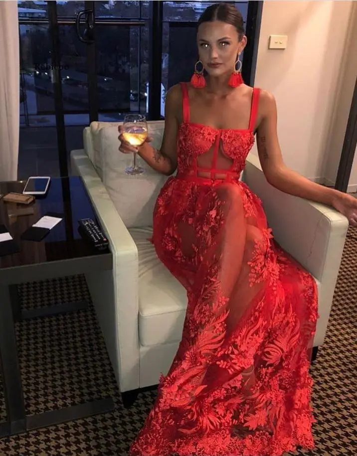 

Celebrity High Quality Red White Black Lace Hollow Out Long Rayon Bandage Dress Evening Party Elegant Dress