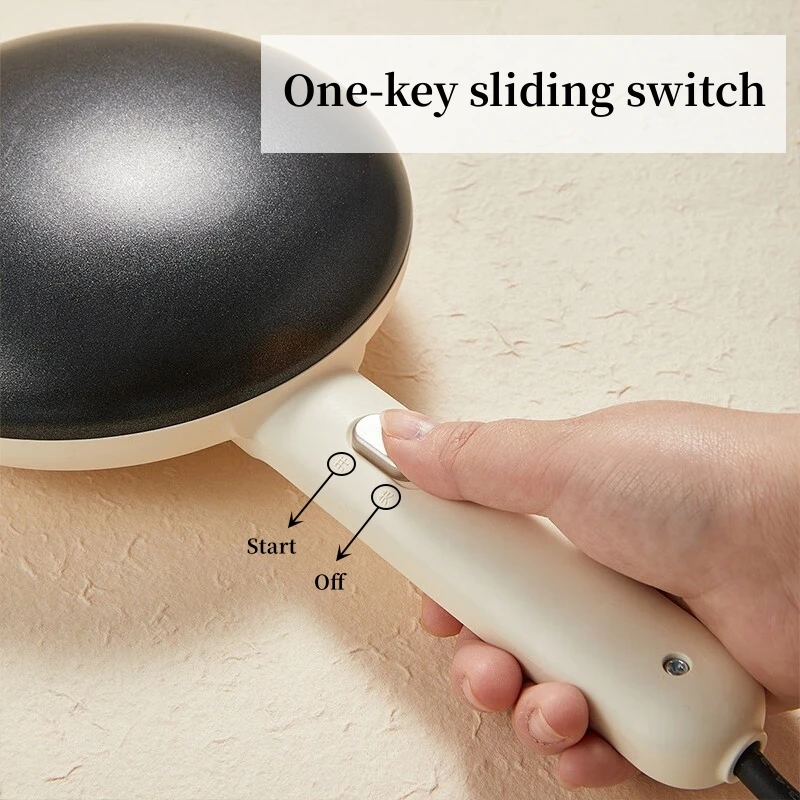Pancake Machine Single-side Heating Crepe Maker Household Small Egg Roll Machine Cake Non-stick Coated Pancake Pan electric crepe maker