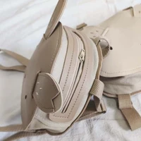 New Kids Backpack Baby Kindergarten School Book Bags Fashion Girls Cartoon Bunny PU Children Messenger Bag Princess Accessories 3