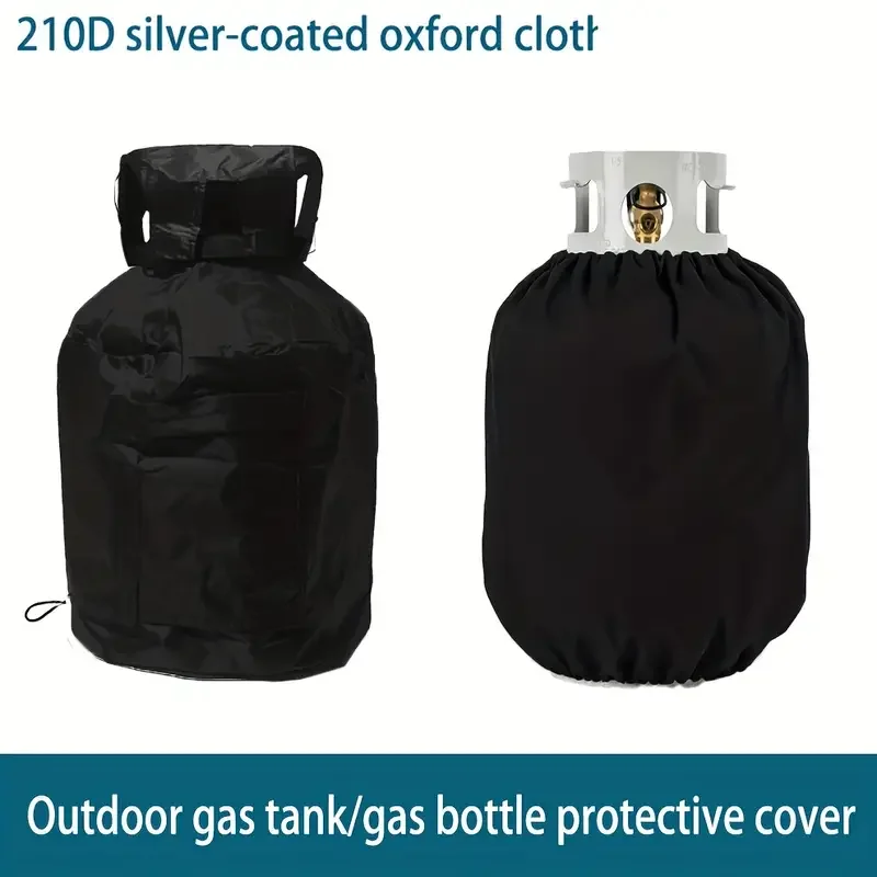 Outdoor Gas Tank Cover,Oxford Cloth,Sun-Resistant, Dustproof Protective Sleeve for Camping Stove Accessory, Gas Bottle Cover 3