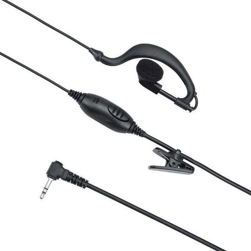 RISENKE-G Shape Walkie Talkie Earpiece for Motorola
