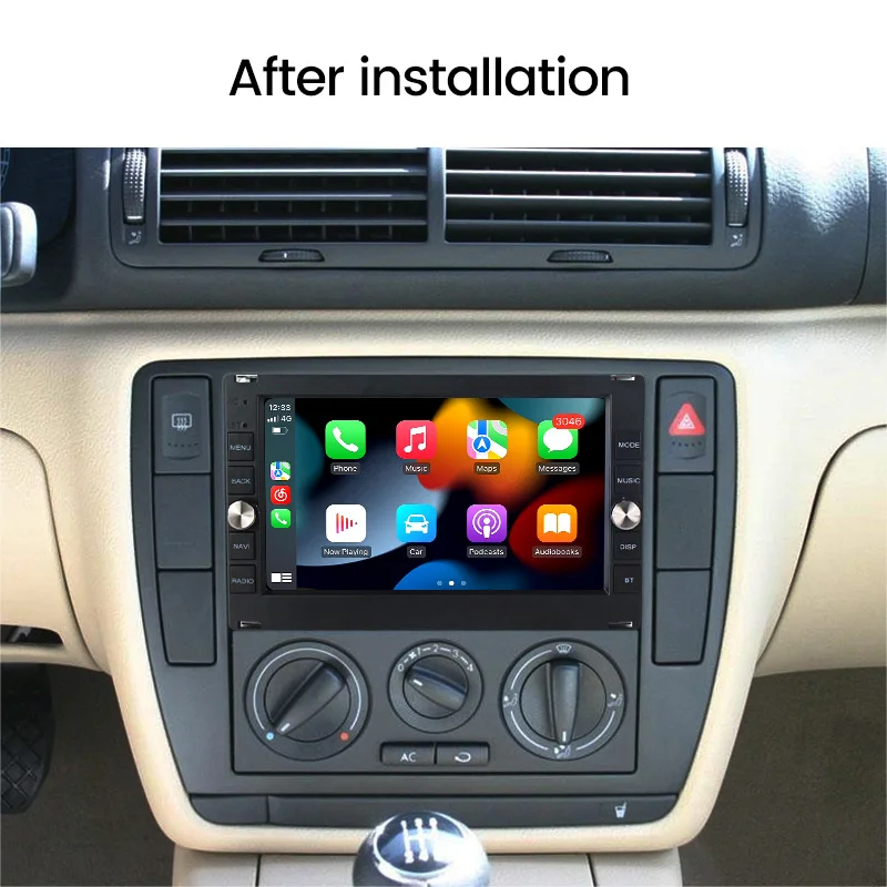 Car Radio 2din Android 11 With Screen For Volkswagen VW Passat B5 MK5 Bora Golf polo MK3 MK4 Transporter T5 Peugeot 307 WIFI RDS |
