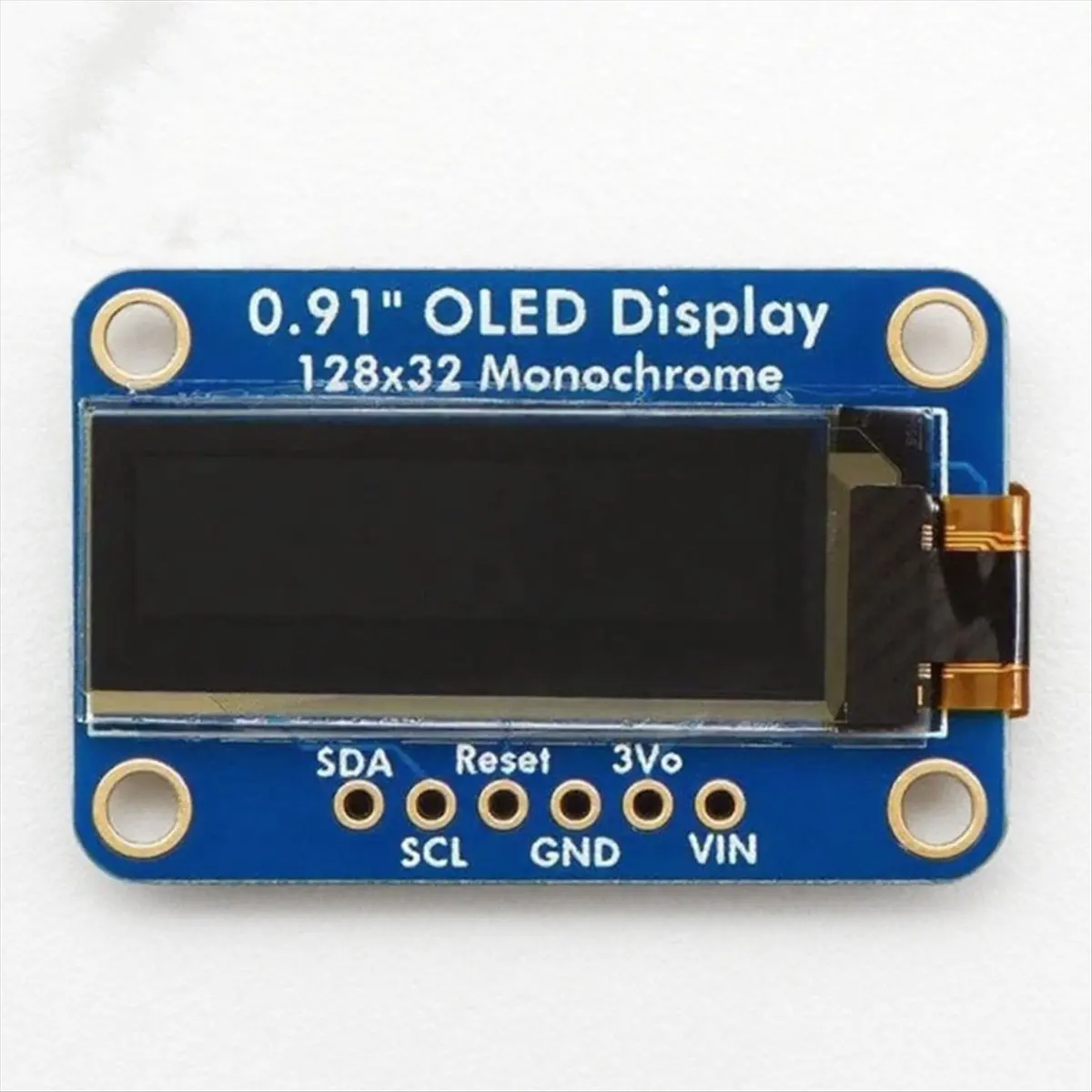 86R 전자제품 액세서리,0.91인치 OLED 디스플레이 모듈 128x32 흑백(PCB)