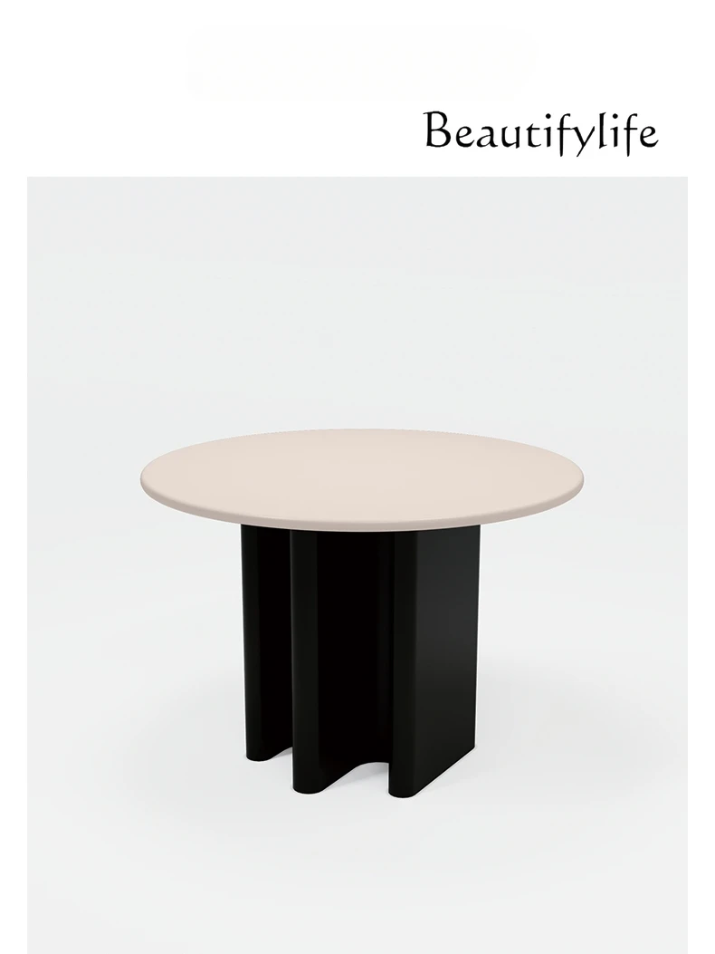 

Original Designer round Table 1.1 M Fu Lou Table Modern Simple Home Living Room Side Table