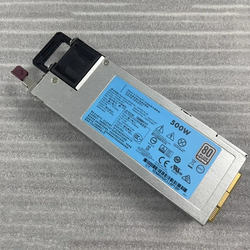 Per Hp Dl360 Dl380 Dl388 Dl560 Ml350 G9 Alimentatore Server Hstns-Pc40 500W 723594-001 723595-501 723595-201 754377-001