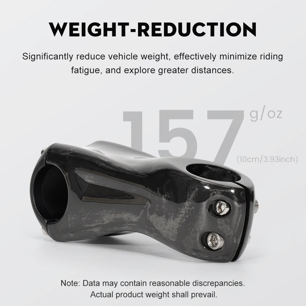 Carbon Stem 12Degree Mountain Bike Stem 31.8mm Bicycle Handlebar Stems 70/80/90/100/110/120/130mm Black Gloss Bicycle Part