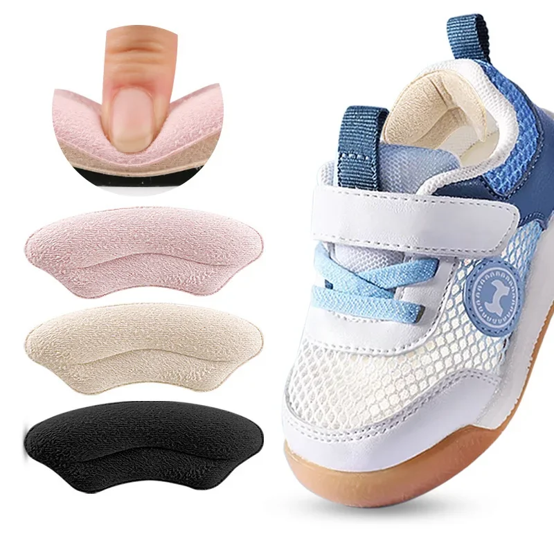 Children Shoes Heel Protector Stickers Anti-drop Anti-grinding Soft Adjustment Size Half Pads Inserts