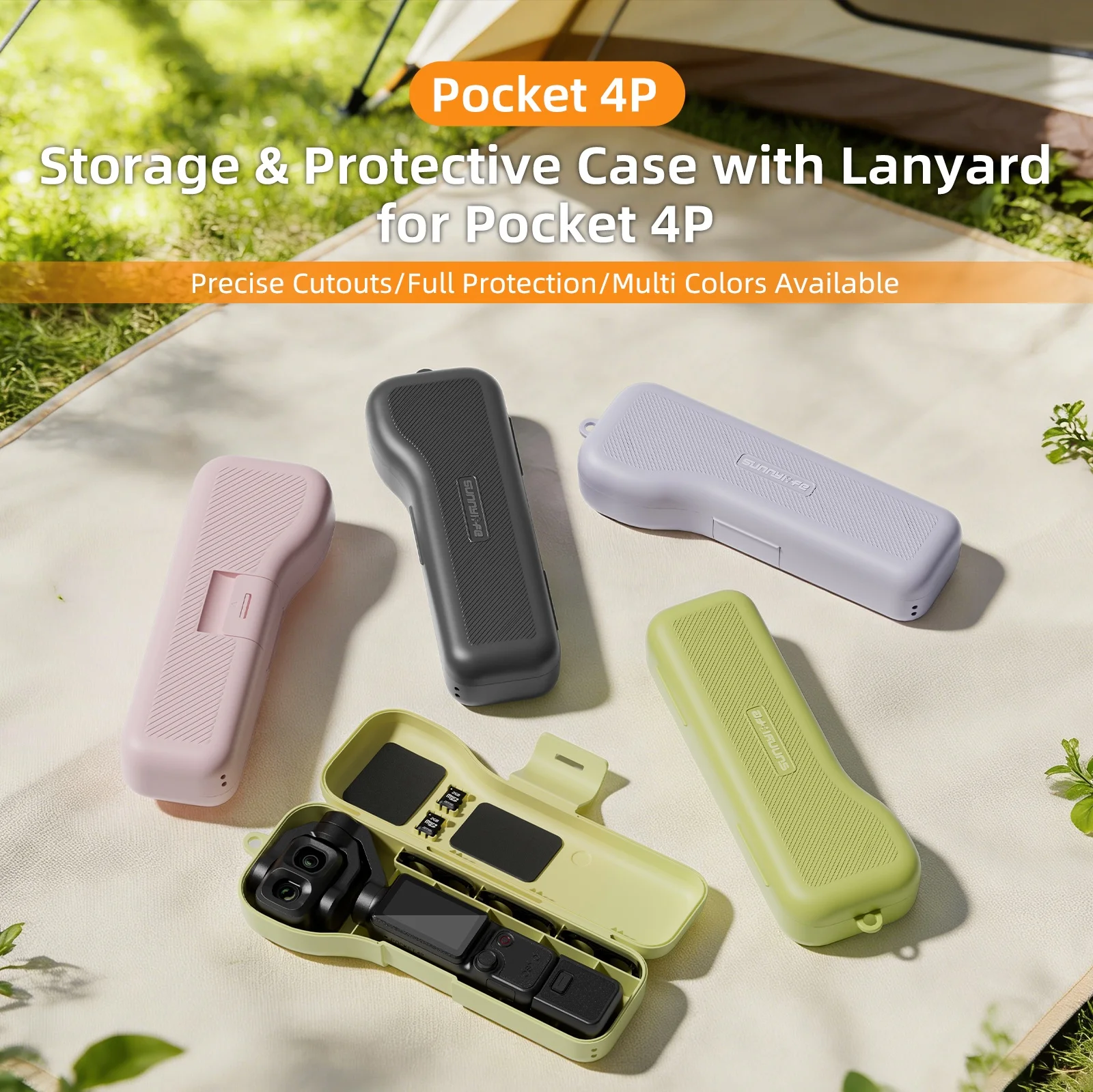 DJI Pocket 4 Pro 카메라용 ? 충격 방지, 낙하 방지 및 방진 보관함, 보호 케이스, 가볍고 내구성이 뛰어남