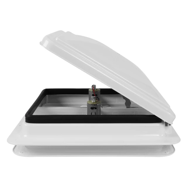 12V Seitenlüfter Für Wohnmobil - Leise Belüftung | Weiß