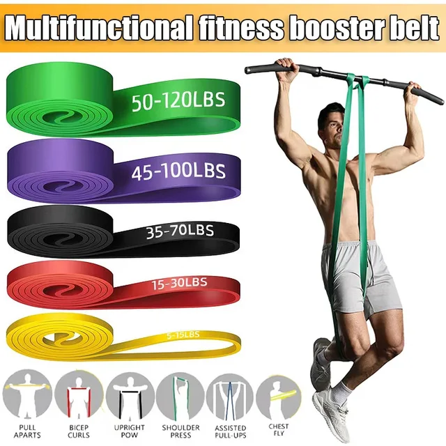 Resistance Bands Expander Rubber Bands For Fitness Elastic Band For Sport Training Exercise Bodybuilding Women Men Gym Equipment 2