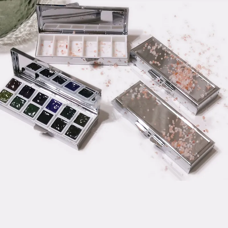 Watercolor Palette 6 12 Color Mini Portable