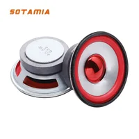SOTAMIA 2Pcs 2.5 Inch Portable Speaker 66mm 4 Ohm 5W Full Range Speaker Audio Sound Home HIFI Loudspeaker for Bluetooth Speakers 1