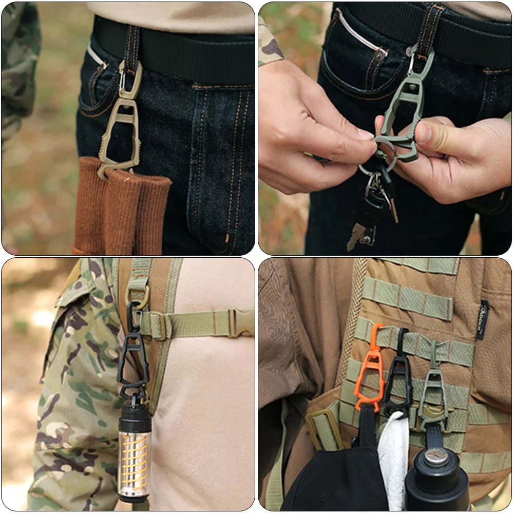 1/5PCS Portable Gloves Hook Multi-purpose Work Gloves Holder Clip Anti-drop Safety Glove Keeper for Worker Construction 6