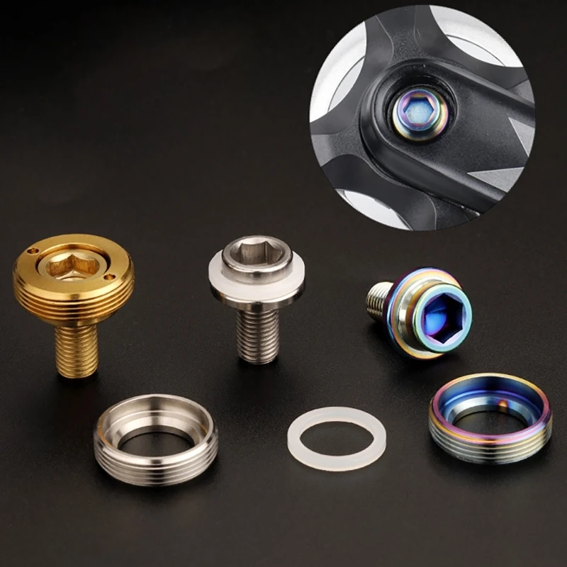 Description Picture 3 of itemRoad Bike Bottom Bracket Fixing Bolts 8x15mm Hexagon Crank Arm Fixing Bolt Bottom Bracket Screws For Square Cranksets