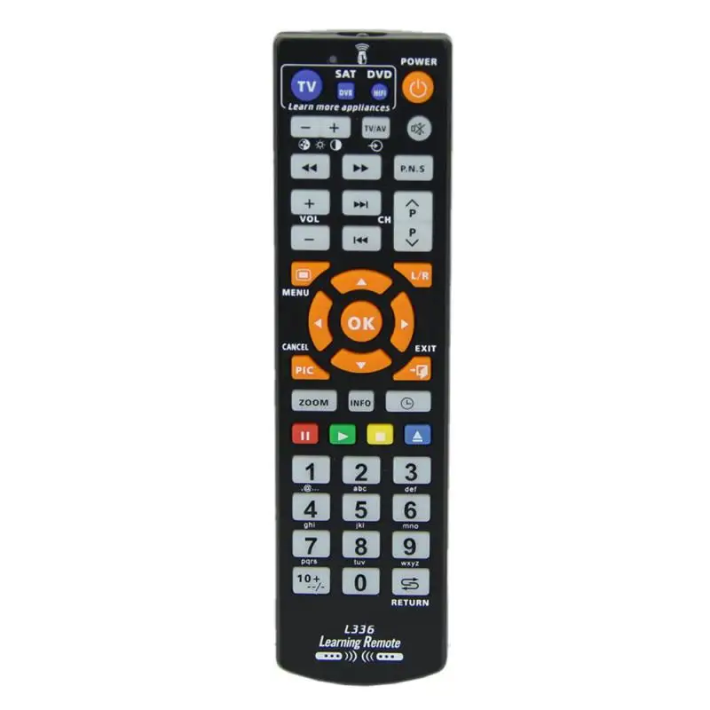 Ir Learning Controller Smart Remote Control Tv Copy L336 Per Tv Cbl Dvd Sat Stb Dvb Hifi Tv Box Vcr Str-T Universale Di Alta Qualità