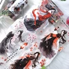 2M/ Roll Oriental Ancient beauty PET Tape Rhododendron Plum Blossom Masking Tape DIY Scrapbooking Sticker Journal Card Making 2