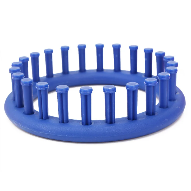 Knitting Supplies Knitting Material Weaving Tools Knitting Craft Supplies Knitting Loom Weaving Loom Knitting Kit, Plastic Pompom, Sock Hat Scarf, Scarves Maker, Long Handle, DIY Weaving Tool, Random Color
