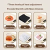 Fast Heating Food Electric Warming Tray Foldable Food Warmer Keeps Food Hot Constant Plate with Adjustable Temperature Control 3