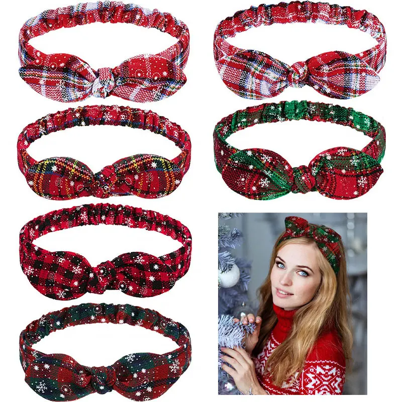 

Christmas Grid Headband Merry Christmas Decor for Home 2022 Christmas Ornament Happy New Year 2023 Xmas Gifts Christmas Garlands