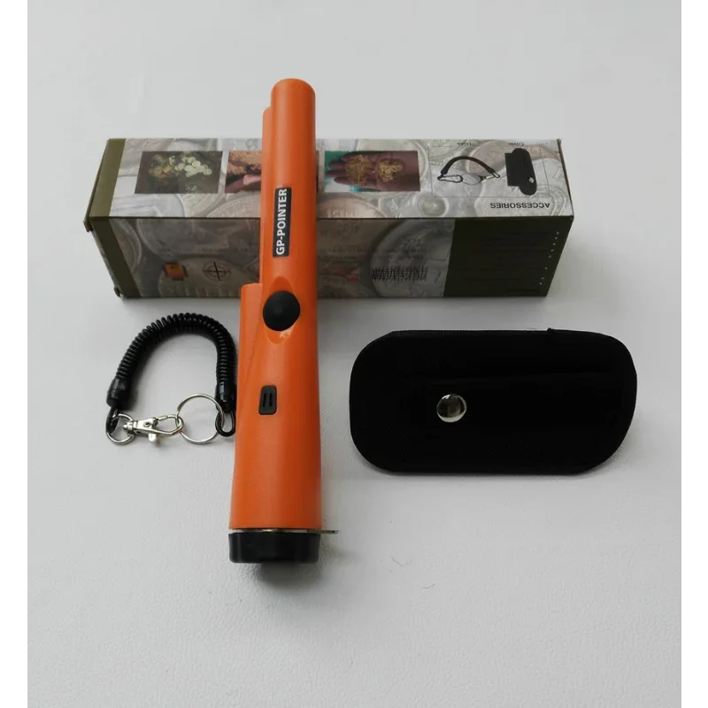 Handheld Metal Detector Positioning Rod Detector Waterproof Pinpointer Pin GP-Pointer Probe Metal + LED Lights