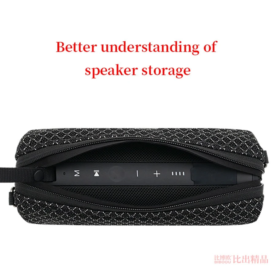 Portable Speaker Bag for BOGASING SOUND Space M200 Speaker Sound Permeable Bags Audio Travel Carrying Transparent Case