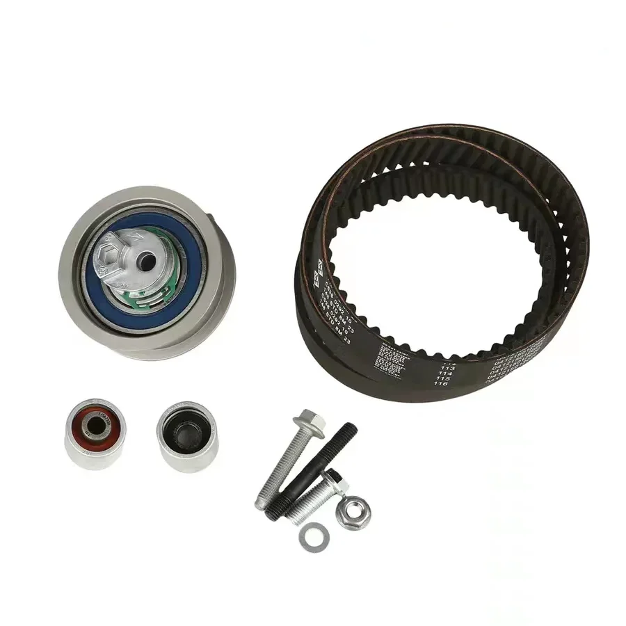 ベルトテンショナー + Vベルト 2点セット VW イオス ゴルフ5 ゴルフ6 ジェッタ3 ジェッタ4 パサート シロッコ 互換品 06F903315 06F260849L