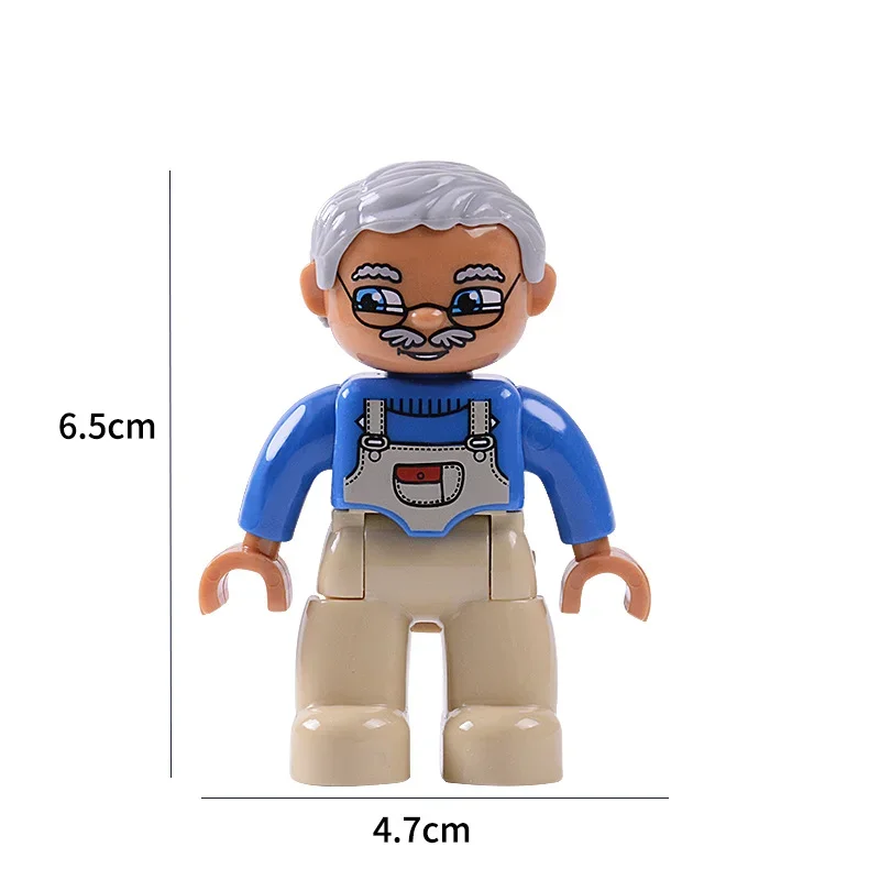 Deluxe City Action Figures Family Playset - Building Block Toys