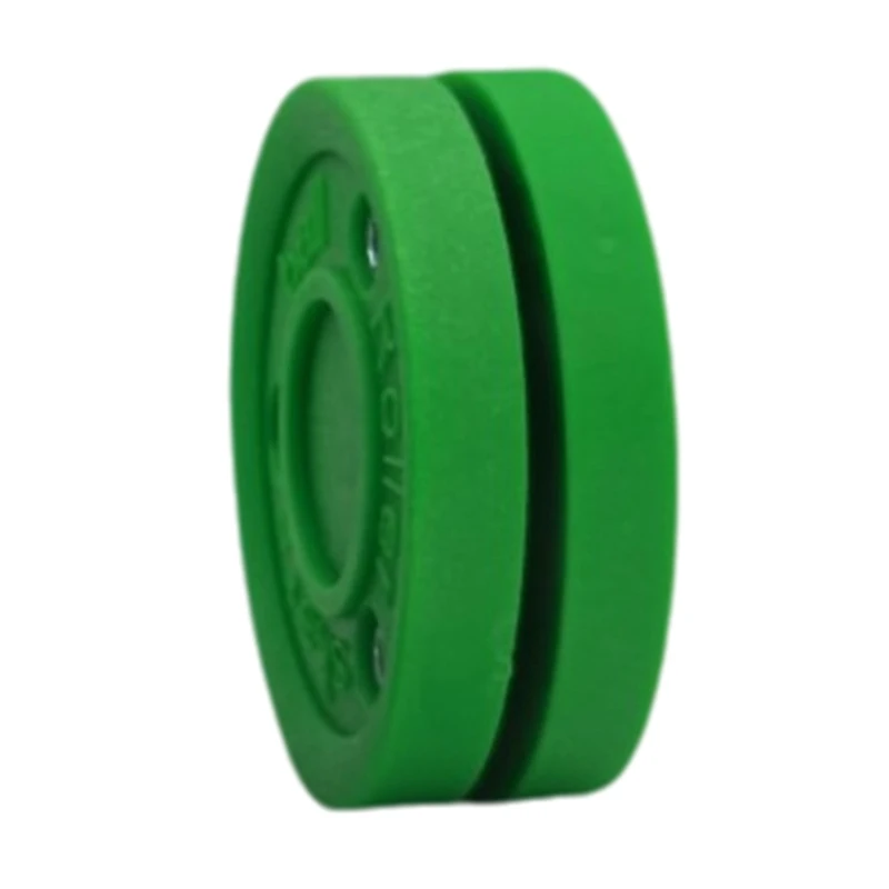 Reusable Ice Hockey Puck, Training and Practicing, Green Biscuit, Replacement