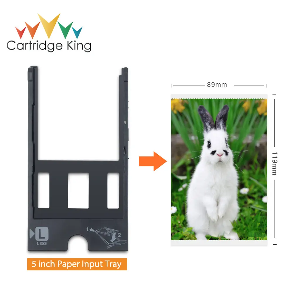 Pcl-Cp400 Selphy Photo Paper Input L Tray Utilizzare Per Canon Selphy Cp1500 Cp1300 Cp1200 Cp1000 Cp910 Cp900 Photo Printer Kp108In