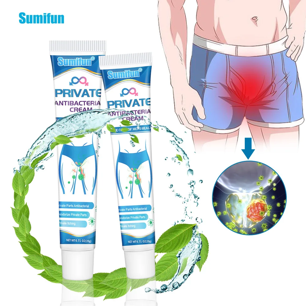 20g Sumifun Genital Antibacterial Ointment Private Intimate Goods for Men Deodorant Anti Infection Vaginal Cream Health Care