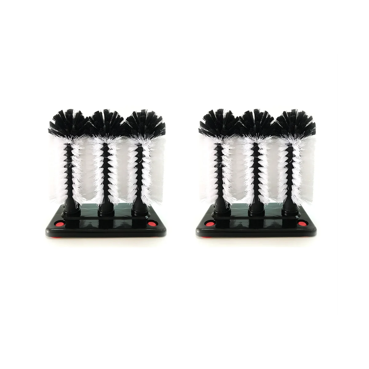 

6 длинных щеток, стеклянная шайба с всасывающей основой, коммерческая щетка для чистки щетины для кухни