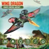 RC Plane 2.4G 6-Axis Gyro Pterosaur RC Drone 360 Degree Mini RC Aircraft with LED EPP Foam Anti-wear Airplane Kids Toys 2