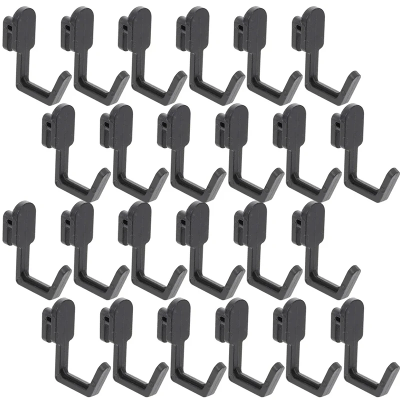 

24Pcs Pegboard Hooks J Shape Pegboard Hook Peg Board Tool Organizer Accessories